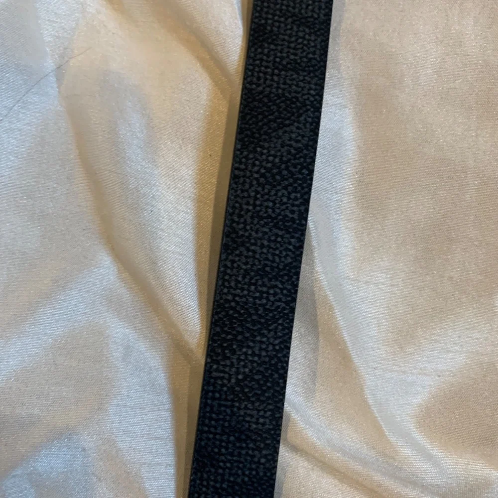 Michael Kors Gray Logo/Black Reversible Belt sz S
